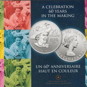 2012 CANADA $ 20.00 SILVER COMMEMORATIVE COIN